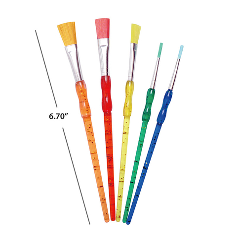 Escova de brilho das crianças com aperto macio