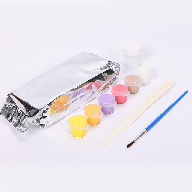 Conjunto de projetos de argila seca de ar de natal