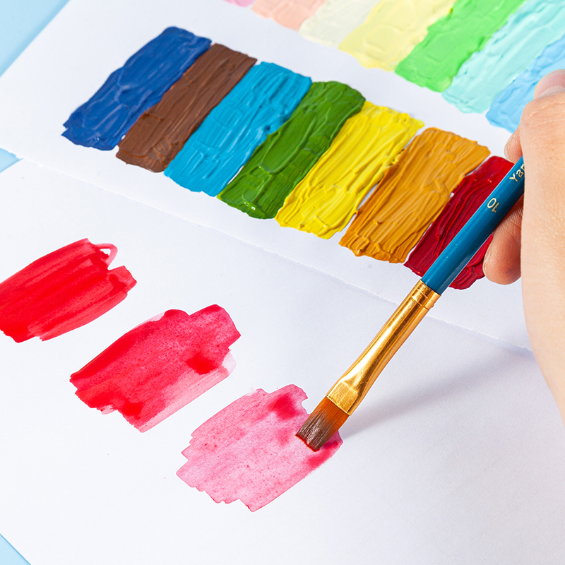 Pastel de aquarela de artista de 24 peças de 24 peças