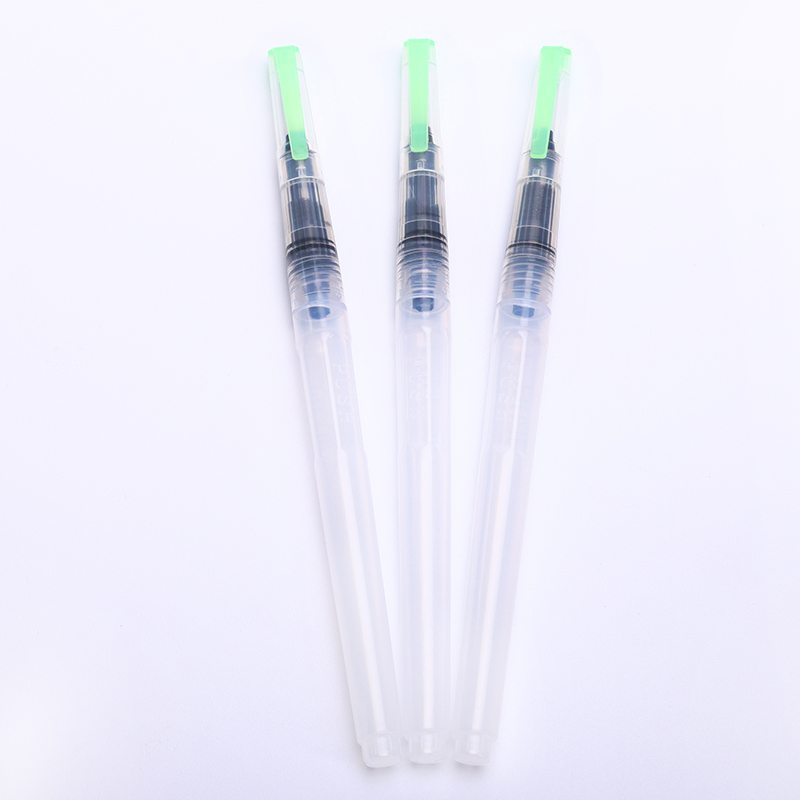 Pincel de aquarela recarregável canetas pincel de água à prova de vazamentos para pintura