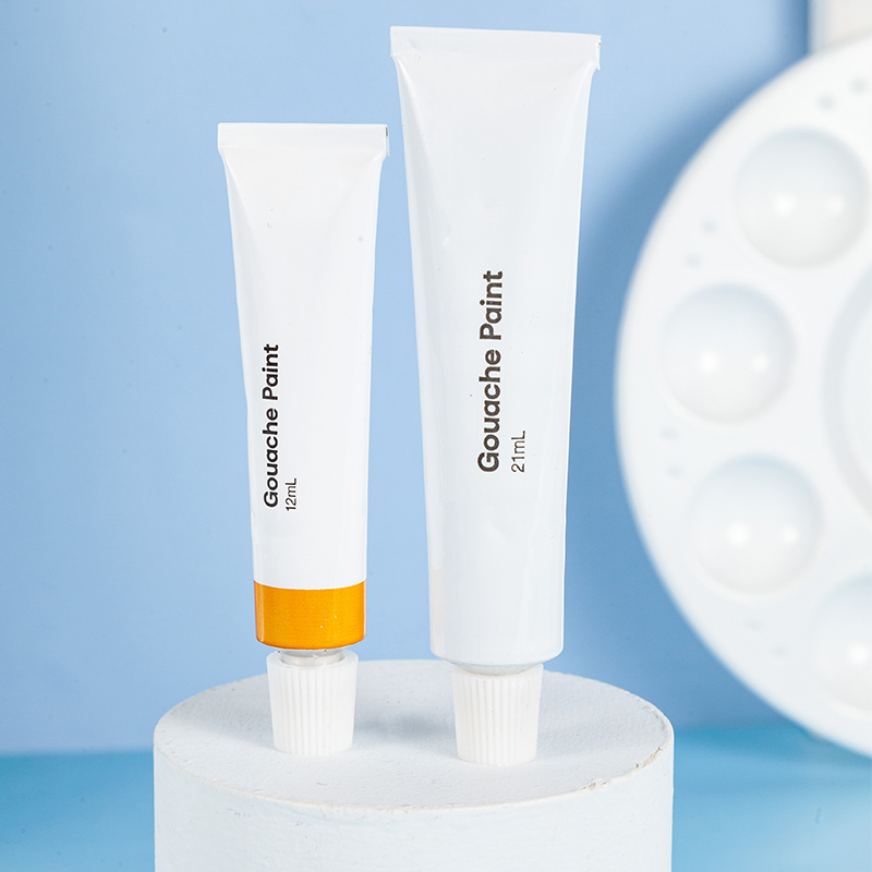 Tubo de tinta guache profissional à base de água para tela e papel